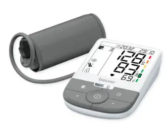 Monitor de presión arterial, BM53, Con detección de fibrilación auricular (AFib) para la prevención de accidentes cerebrovasculares.