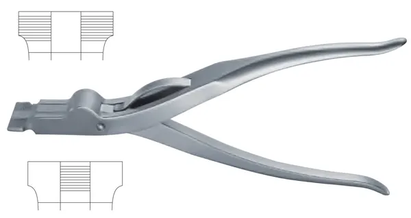 SEPARADOR DE YESO MILTEX 3 DIENTES DE ACCIÓN 22.9 CM.