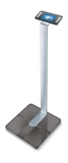 Báscula de Súper Precisión, BF1000, Análisis Segmentado del Cuerpo con 8 Electrodos y Conexión Bluetooth