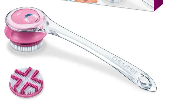 Cepillo corporal, FC55, Limpieza profunda con mango extraíble