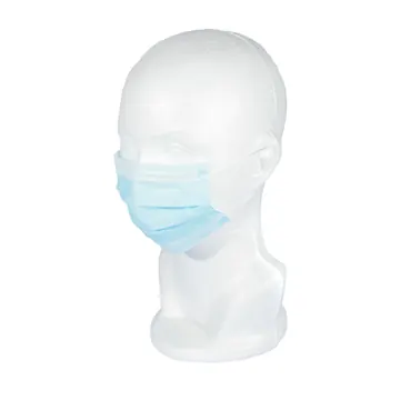 CUBREBOCA TRICAPA INFANTIL AZUL C/50