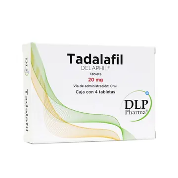 DELAPHIL TADALAFIL TABLETA 20 mg C/4