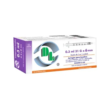 JERINGA INS 0.3ML 31X6 C/10 PZA