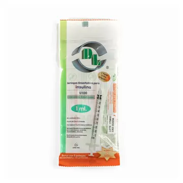 JERINGA INSULINA 1ML 30X13 BOLSA C/5