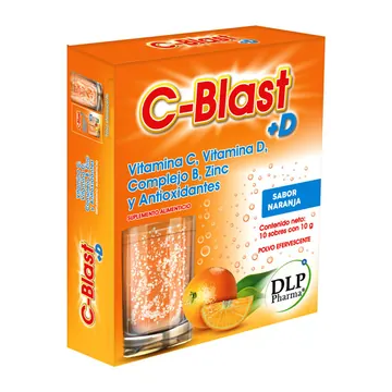 SUPLEMENTO C-BLAST +D SABOR NARANJA C/10