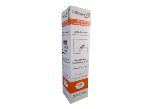 CEPILLO NINA SCRUB 4% C/30