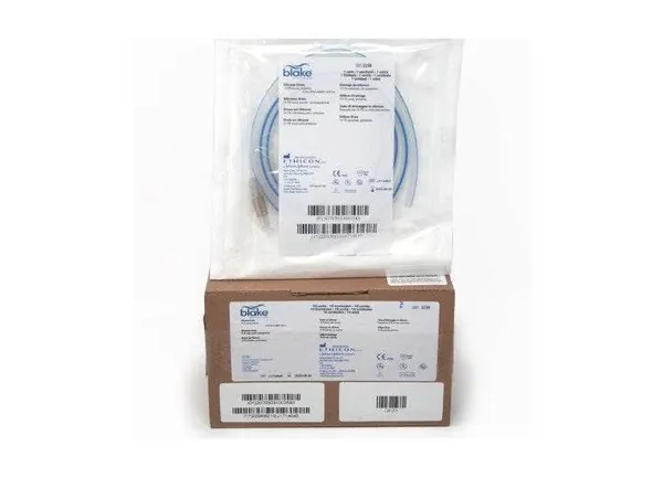 DRENAJE DE SILICÓN BLANCO, PLANO DE 10MM,EVACUADOR DE 100CC C/10 BLAKE