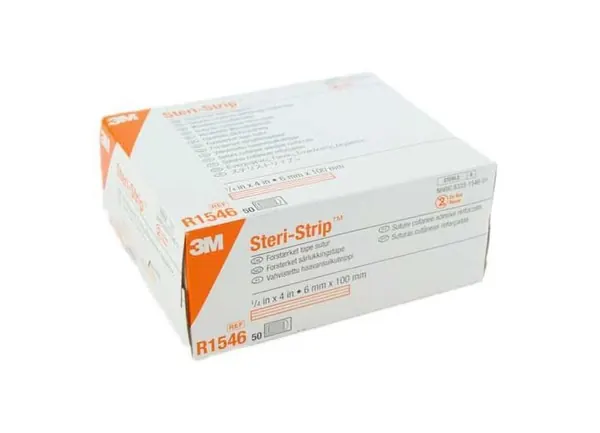 R1546 STERI STRIP 6x100mm 1/4X1/2 3M C/50