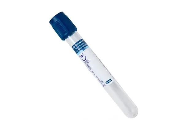 TUBO VACUTAINER 6ML AZUL C/100