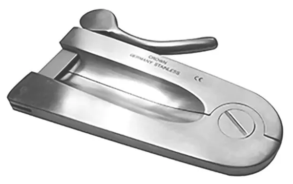 MOGEN PARA CIRCUNCISION. ACERO INOXIDABLE.