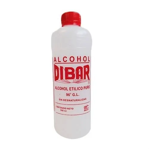 ALCOHOL DESNATURALIZADO ROJO 96% 1 LT