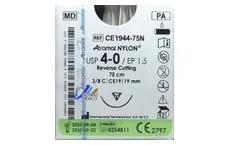 NYLON NEGRO 4-0 75CM 19MM