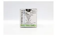 NYLON 3-0 3/8 REV/CORT 24MM 45CM