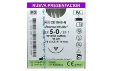 NYLON 5-0 3/8 CIR REV 45CM