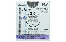 G3793-75 ÁCIDO POLIGLICÓLICO 3-0 75CM 37MM