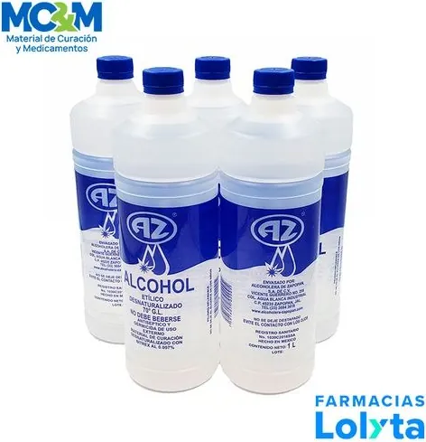 ALCOHOL AZUL 70º 1 LT