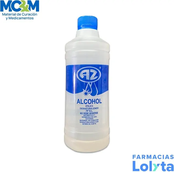 ALCOHOL AZUL 70º.500 ML