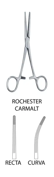 PINZA CARMALT O ROCHESTER-CARMALT CURVA 16 CM.