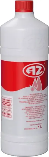 ALCOHOL 96º ROJO 1 LT