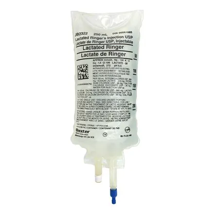 HARTMANN RINGER CON LACTATO DE SODIO 250 ML C/50