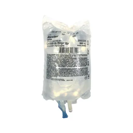 HARTMANN RINGER CON LACTATO DE SODIO 500ML C/30