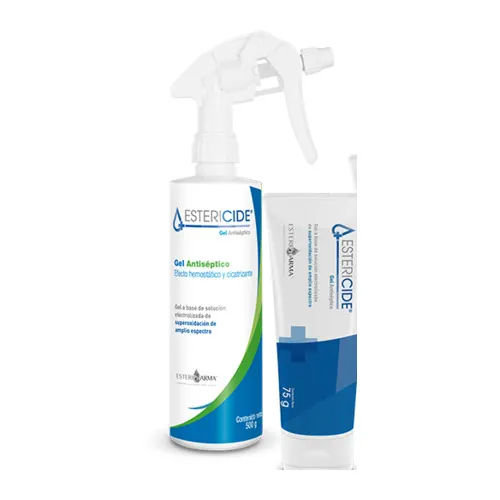 ESTERICIDE ANTISEP GEL FCO C/AT 500 G