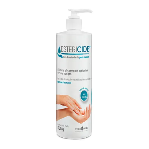 ESTERICIDE DESINF MANOS GEL FCO ATOMIZADOR 500 G