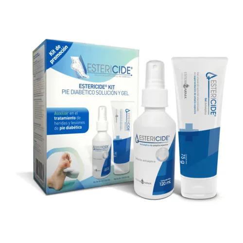 ESTERICIDE KIT PIE DIABETICO SOL Y GEL