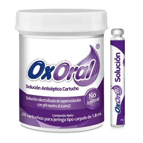 OXORAL ANTISEP SOL CART CARP 1.8 ML C/25