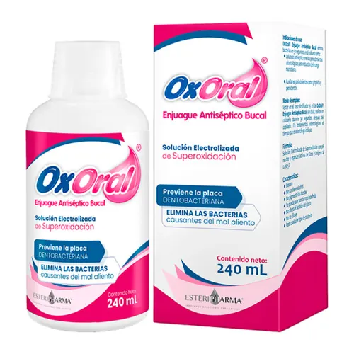 OXORAL ENJUAGUE BUC SOL FCO 240 ML