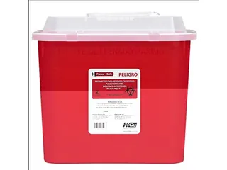 Contenedor para material punzocortante RPBI 4Lts