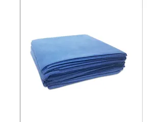 SABANA DE CAJON 1X2MTS DESECHABLE SMS AZUL C/10