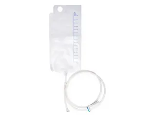 Bolsa para enema con lubricante y tubo