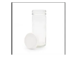 VASO PARA ORINA 120ML TAPA ROJA