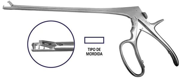 PINZA PARA BIOPSIA TISCHLER-KEVORKIAN 22 CM. FIJA