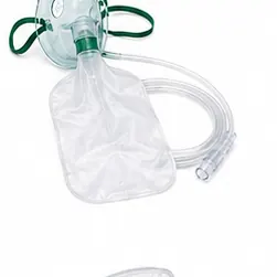 MASCARILLA DESECHABLE PARA ADMINISTRACIÓN DE OXÍGENO, CON BOLSA RESERVORIO ADULTO.