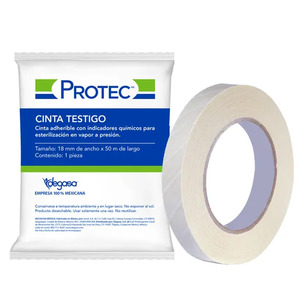 CINTA TESTIGO PARA AUTOCLAVE 18 MM X 50 M PI