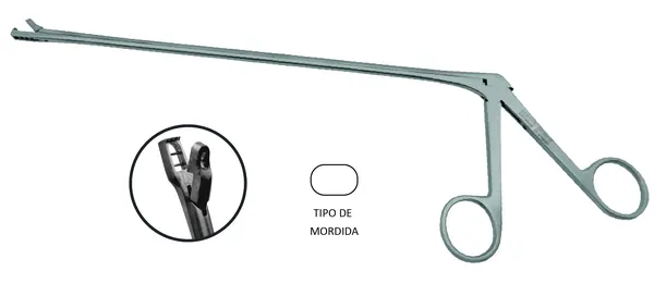 PINZA WITTNER PARA BIOPSIA TIPO HARTMANN 21 CM. RECTA Tipo Hartman