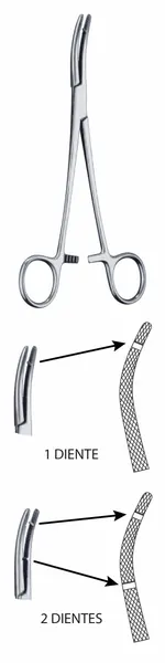 PINZA HEANEY 21 CM. CON 1 DIENTE