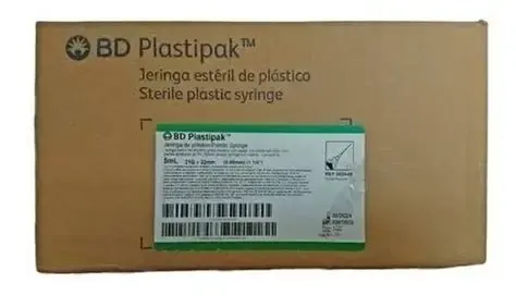 JERINGA DESECH 5ML (40X8) 21GX1½ C/ 100