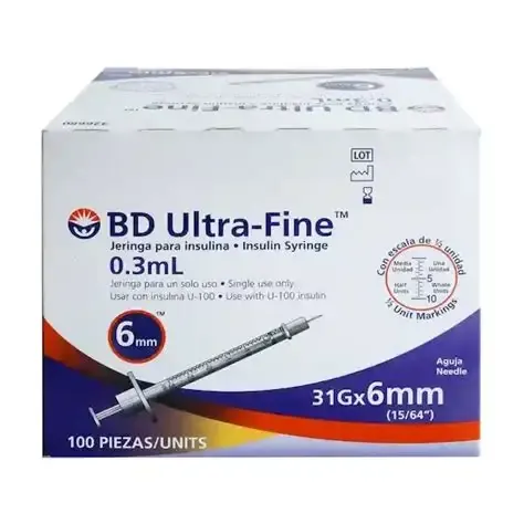 JERINGA ULTRAFINE 0.3ML 31X06 C/100