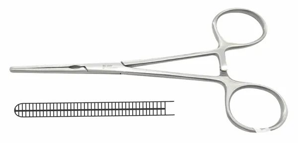 PINZA DEBAKEY COOLEY RECTO 14 CM.