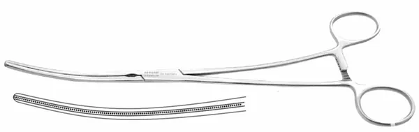 PINZA DEBAKEY CRAFOORD DE ANEURISMA 25.5 CM.