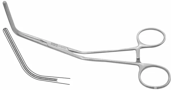 PINZA DEVIN PARA CAROTIDA DELICADA 19 CM.