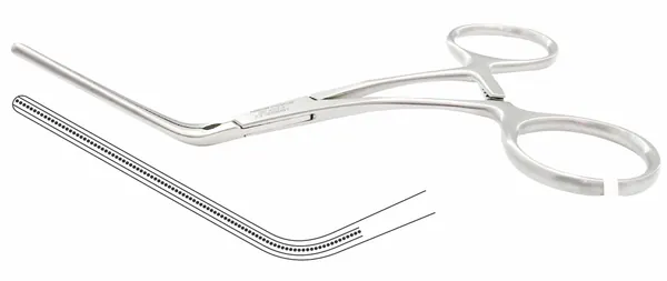 PINZA BULLDOG DEBAKEY 12.5 CM.