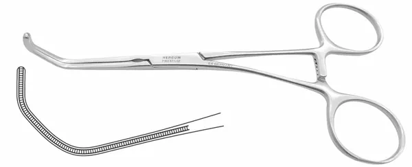 PINZA CLAMPS DE ANATOMOSIS 15 CM.