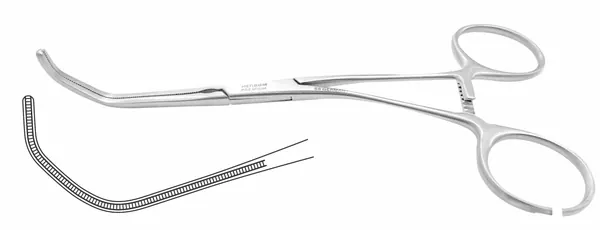 PINZA CLAMPS DE ANATOMOSIS 15 CM.