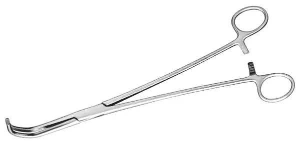 PINZA SATINSKY DEBAKEY.ESTRIADA. 24 CM