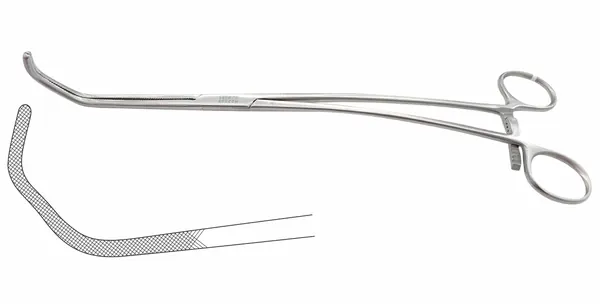 PINZA VASCULAR SATINSKY DEBAKEY. 28 CM.