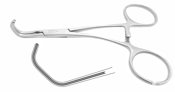 PINZA VASCULAR TIPO LAWTON 12 CM.